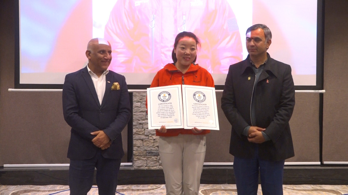 मुस्ताङका दुई कुमारी हिमालमा ऐतिहासिक सफलताः केक्याप री र ज्याङ्लातुन्पूको पहिलो सफल आरोहण