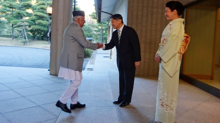 जापानको सहयोगबाट नेपाल र नेपालीहरू अत्यन्त लाभान्वित भएका छन् : राष्ट्रपति