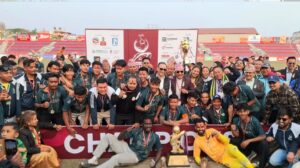 सहाराले १२ वर्षपछि चुम्यो आहा रारा पोखरा गोल्डकपको उपाधि