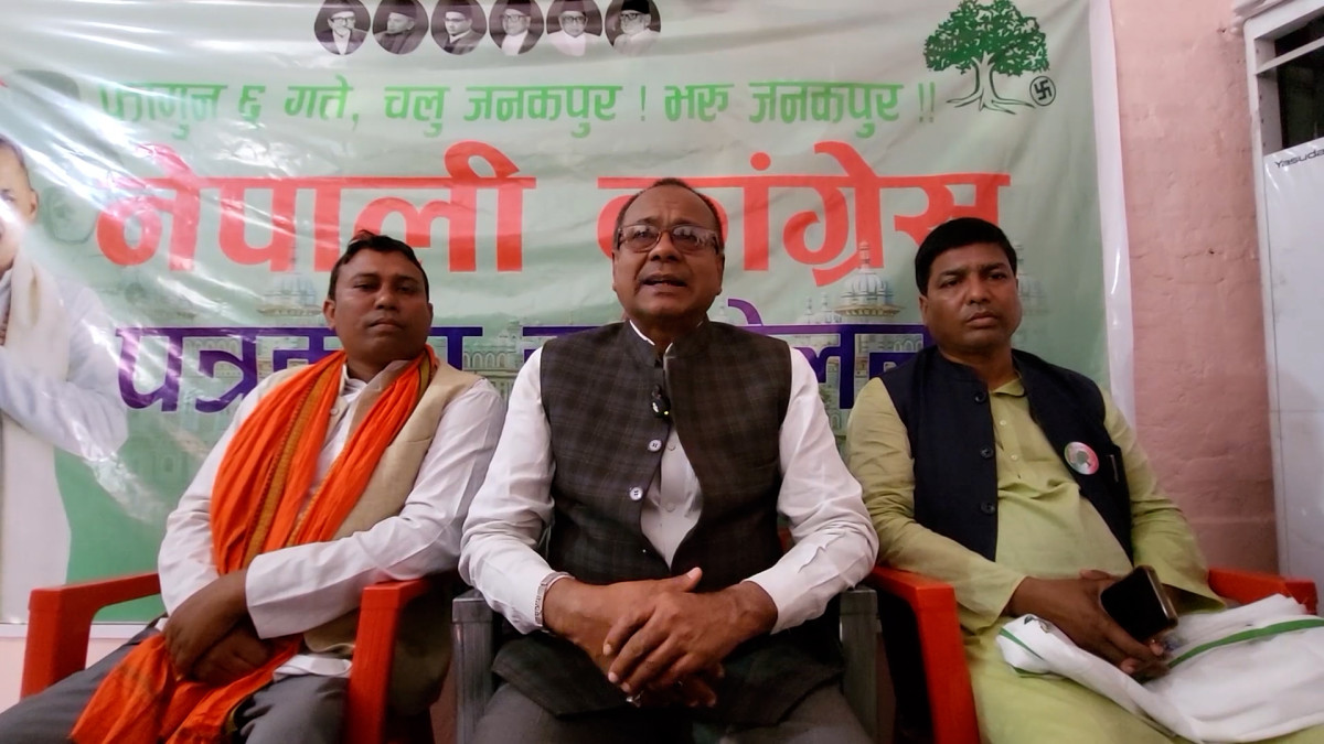 प्रधानमन्त्रीका आकांक्षीहरुलाई सभापति थापासँग सार्वजनिक बहस गर्न काँग्रेसको चुनौती