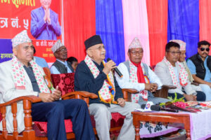 यो चुनाव बजेट राख्ने र बजेट काट्ने शक्तिहरूबीचको फैसला होः केपी शर्मा ओली