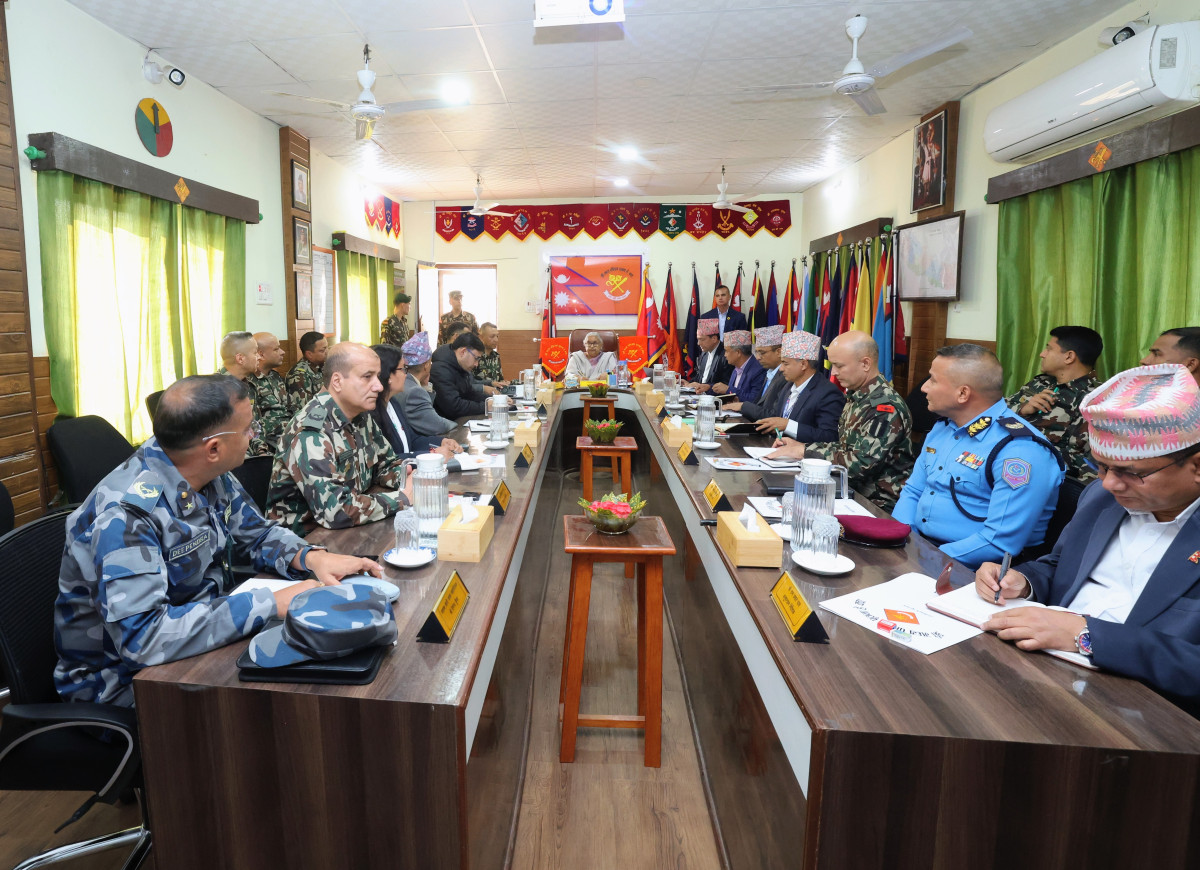 प्रधानमन्त्री कार्कीको निर्देशनः निर्वाचनमा झडप र बहिष्कार कर्ताको एक्सटर्सन प्रवृत्तिप्रति शतर्कता अपनाउनूस्