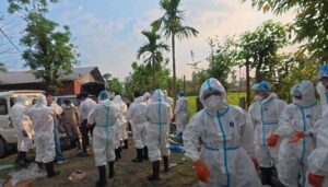 दमकमा बर्डफ्लुः करिब २५ हजार कुखुरा नष्ट गरिँदै