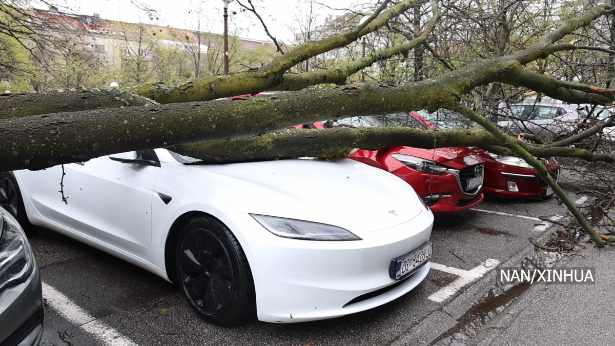 क्रोएसियामा भीषण आँधी