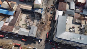 उत्तर–पूर्वी चीनमा भवन भत्किँदा सात जनाको मृत्यु