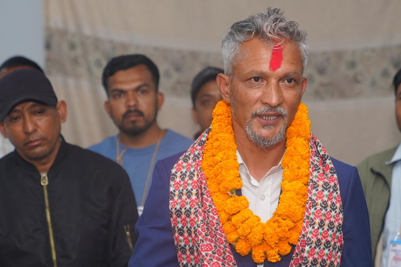 कास्की-२ मा रास्वपाका पौडेल विजयी