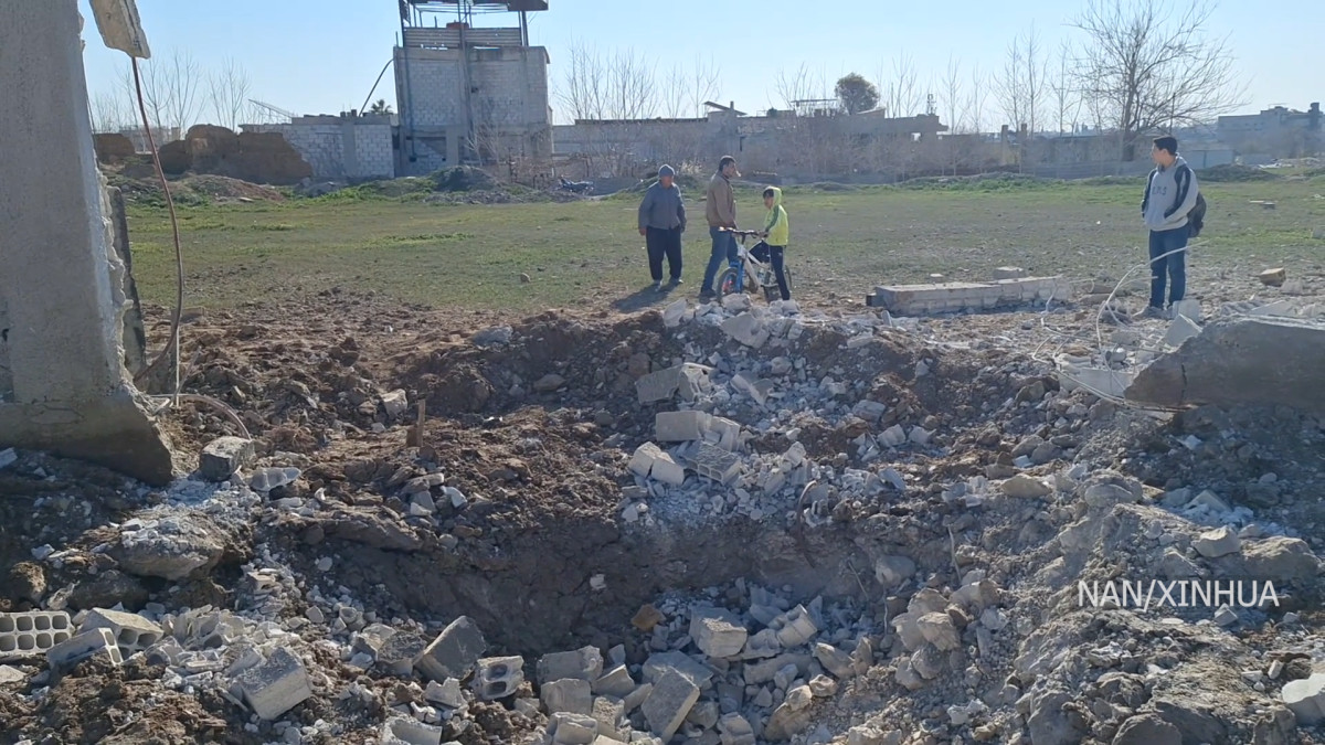 सिरियाद्वारा हवाई क्षेत्र बन्दको अवधि थप, दमास्कस नजिकै मिसाइलको टुक्रा खस्दा चार जना घाइते