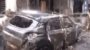 विद्युतीय कारबाट फैलिएको आगोले ७ जनाको मृत्यु