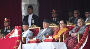 राष्ट्रपति पौडेलद्वारा घोडेजात्रा अवलोकन