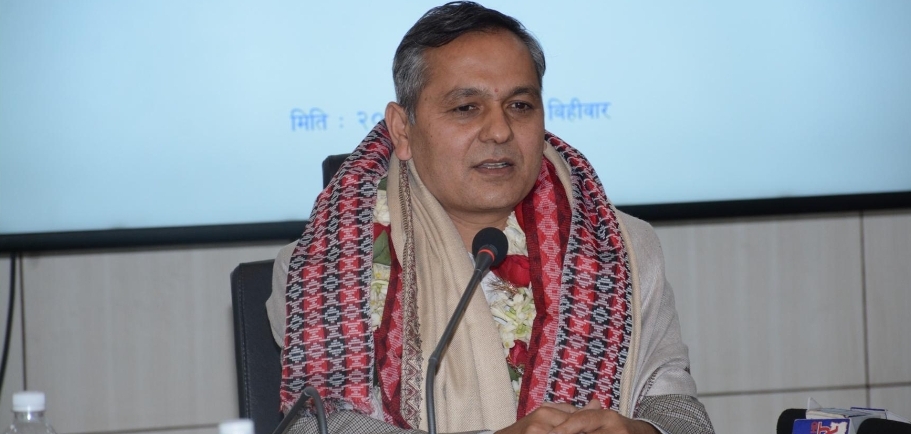 ओमप्रकाश अर्यालद्वारा गृहबाट बिदाई