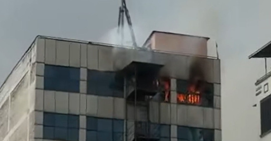 घण्टाघरस्थित थकाली रेस्टुरन्टमा आगलागी