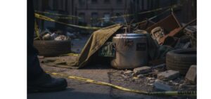 चपलीमा शंकास्पद अवस्थामा भेटियो प्रेसर कुकर