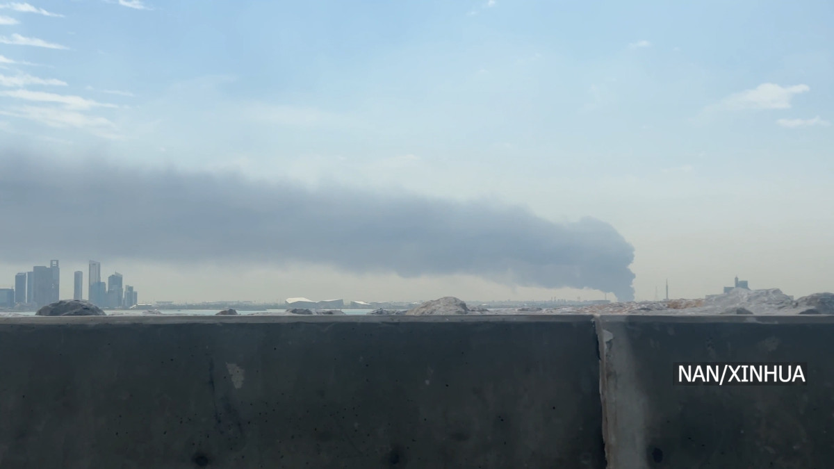 कुवेतमा मिसाइल र ड्रोन आक्रमणः अन्तर्राष्ट्रिय विमानस्थलको इन्धन डिपोमा आगलागी