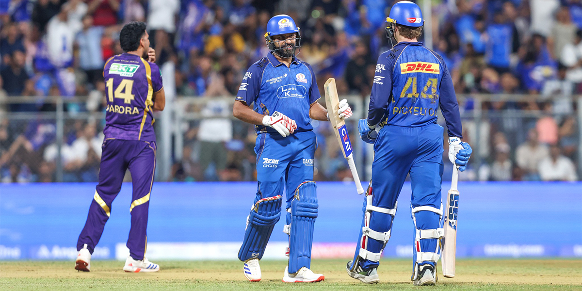 आईपीएल : केकेआरविरुद्ध मुम्बईको जित
