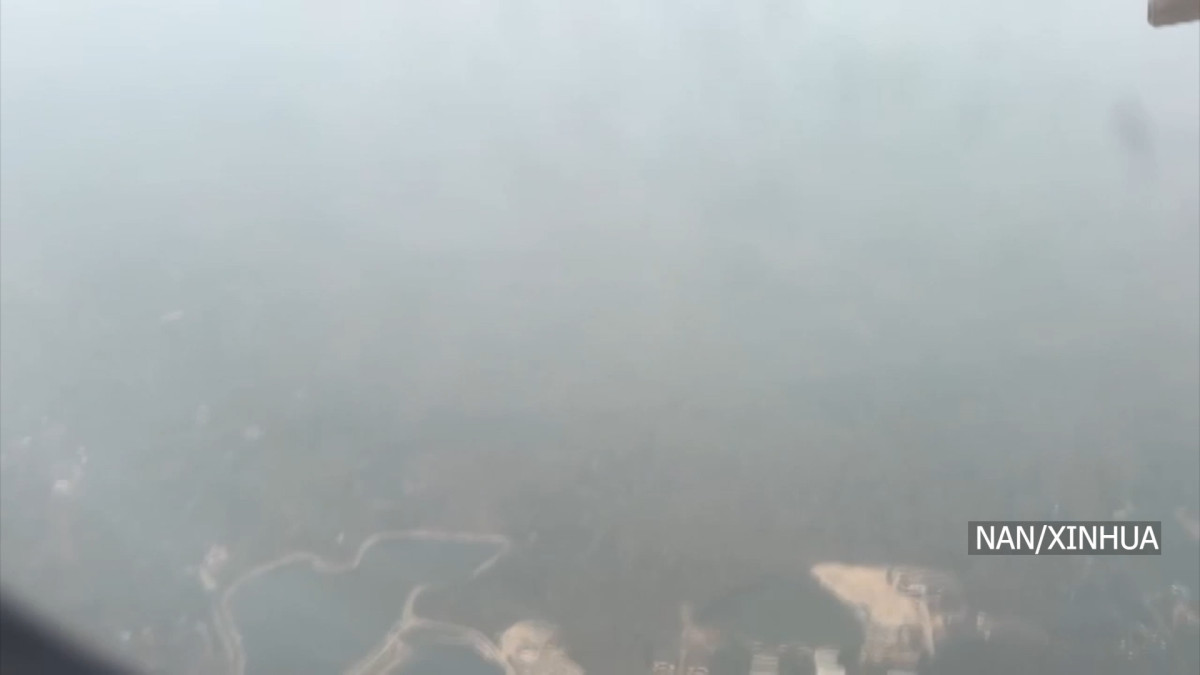 डढेलोका घटनाहरू बढ्दै जाँदा माथिल्लो थाइल्याण्डमा वायु प्रदुषणको चपेटा